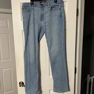 Hollister Mens Slim Straight Epic Flex Jeans